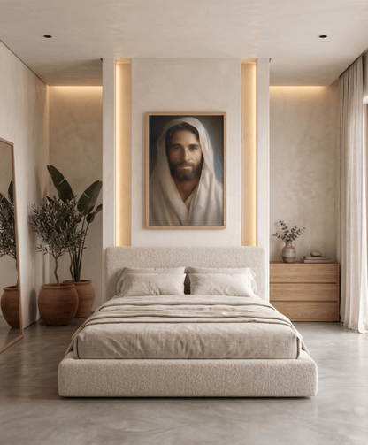 Portrait Of The Messiah Jesus | Fine Art Print