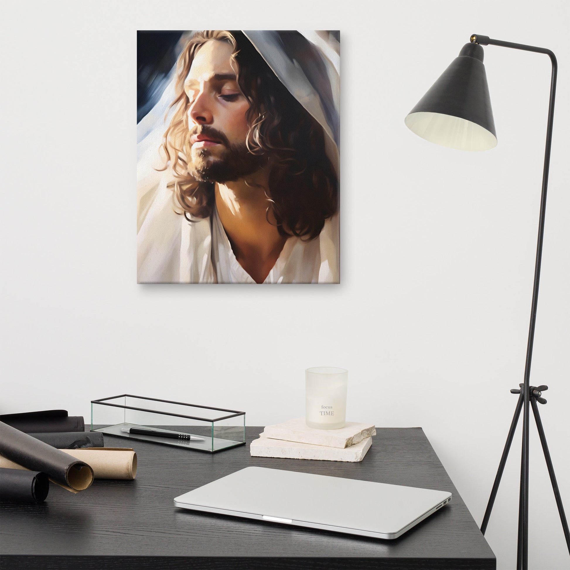 Radiant Messiah Canvas Print - ChristVisions