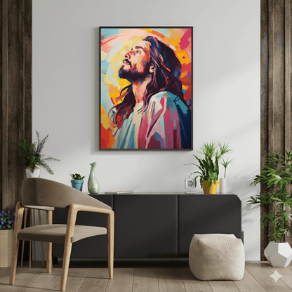 Radiant Savior Fine Art Print - ChristVisions