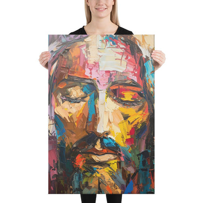 Rainbow Christ | Canvas Print