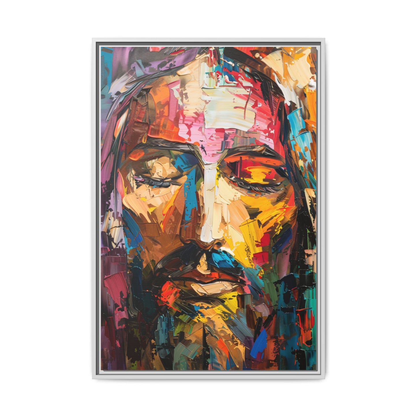 Rainbow Christ | Canvas Print