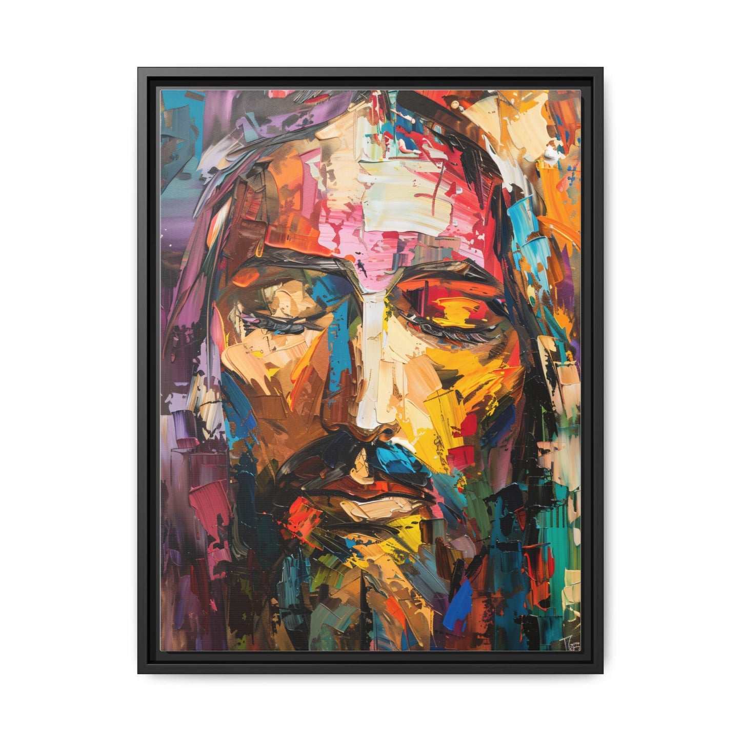 Rainbow Christ | Canvas Print