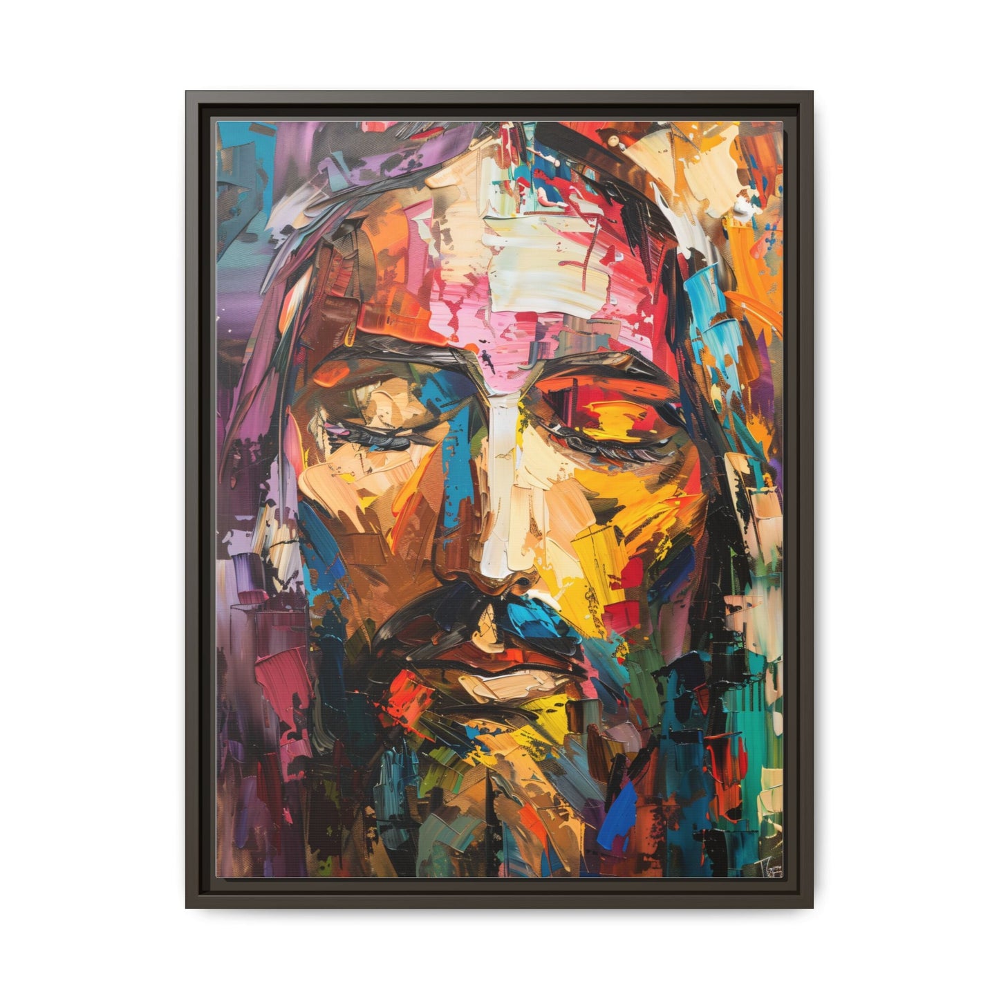 Rainbow Christ | Canvas Print