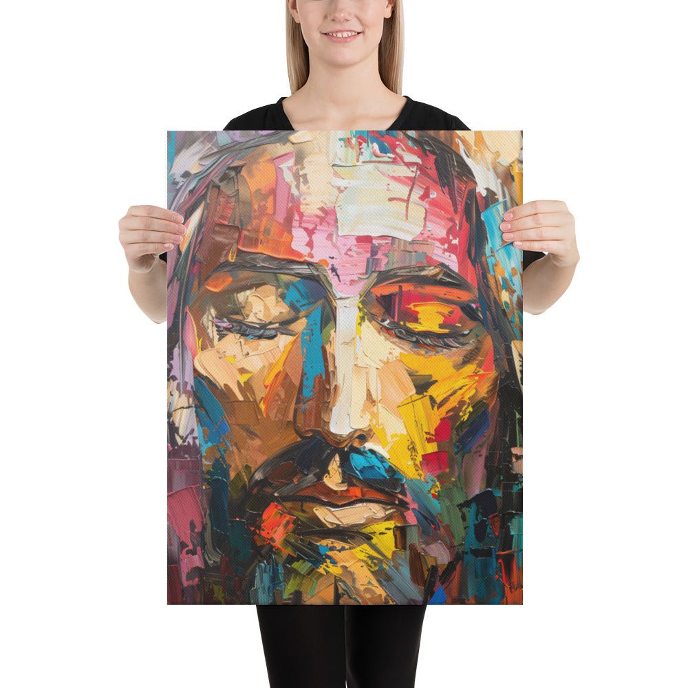 Rainbow Christ | Canvas Print