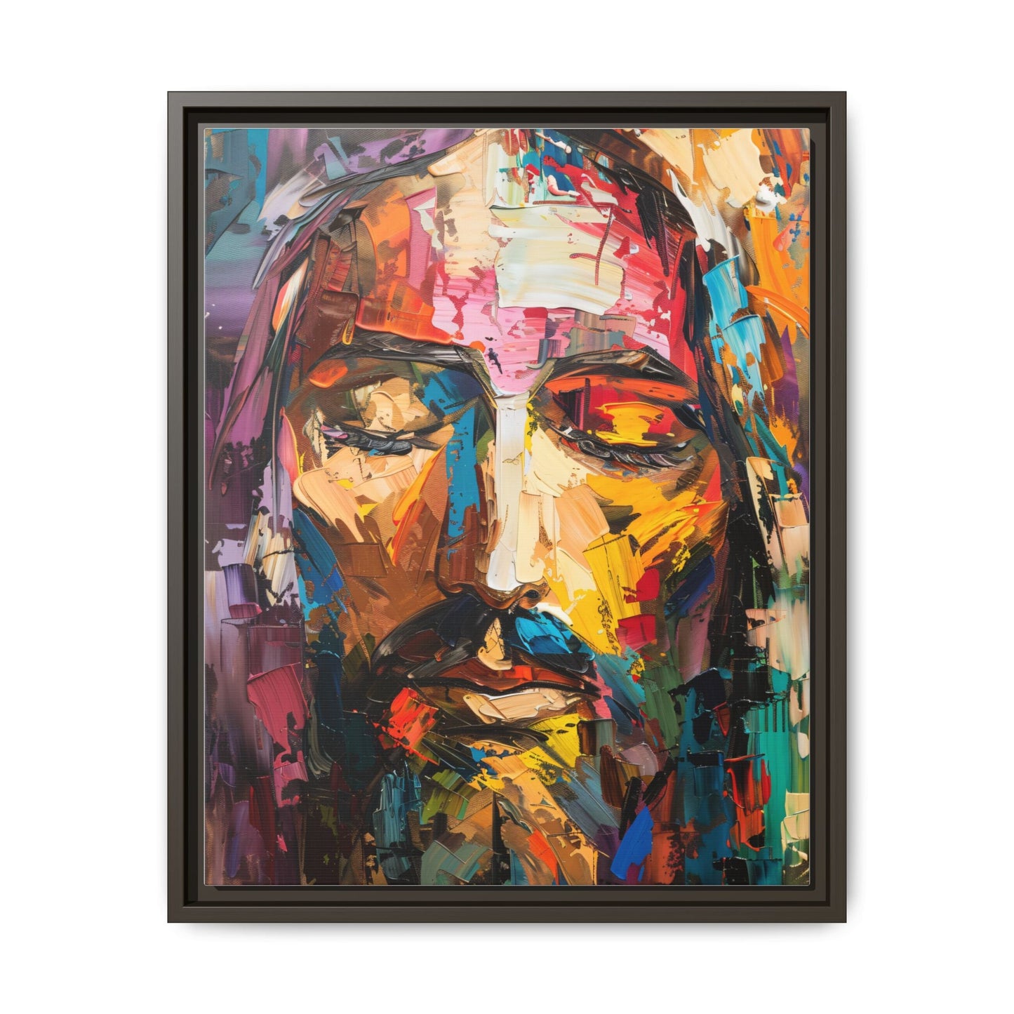 Rainbow Christ | Canvas Print