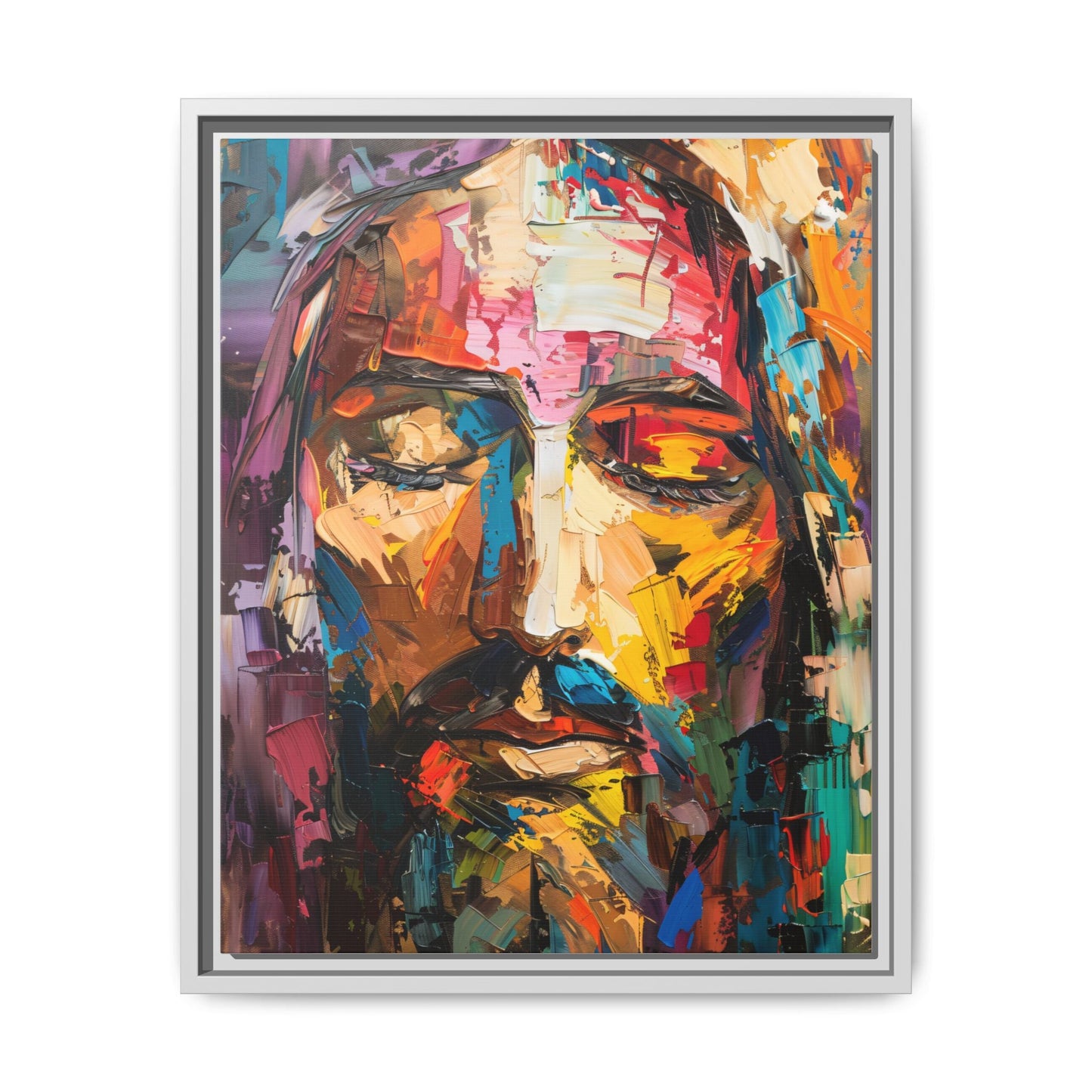 Rainbow Christ | Canvas Print