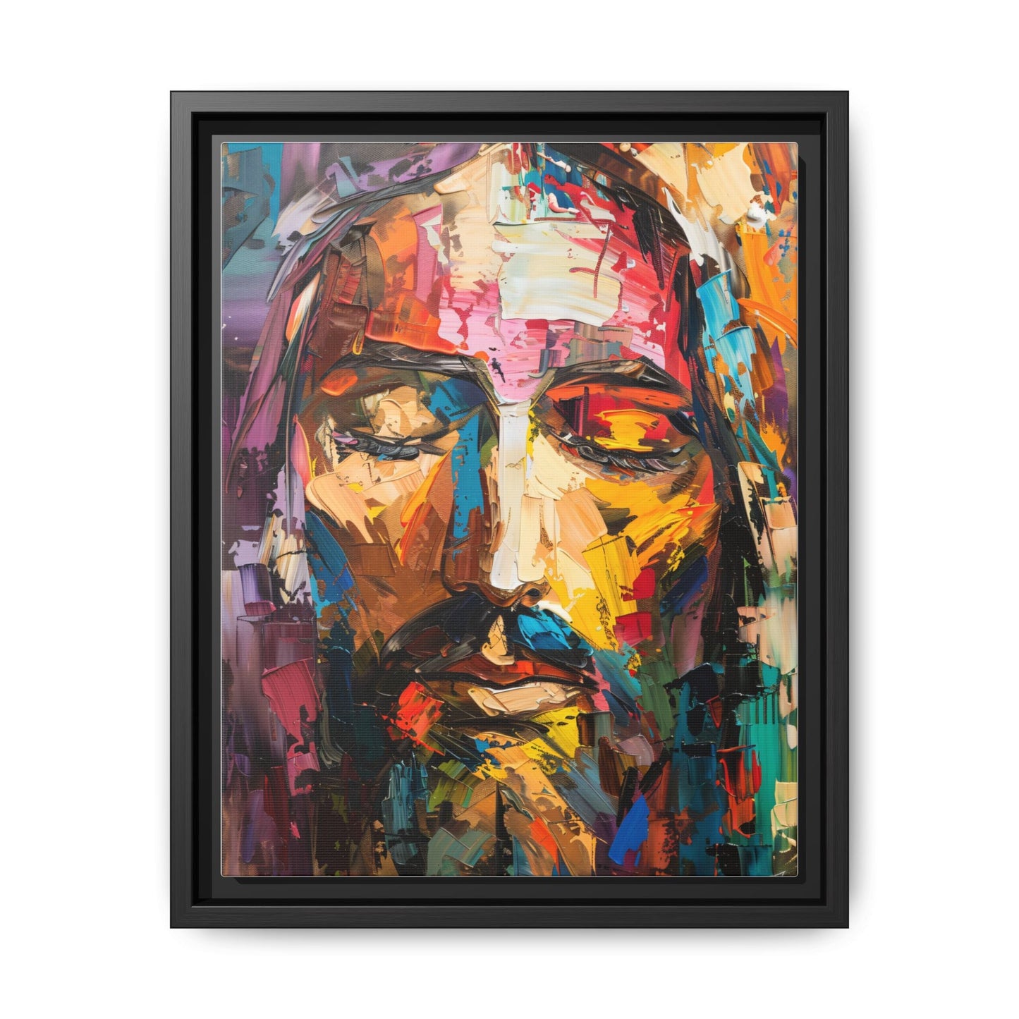 Rainbow Christ | Canvas Print