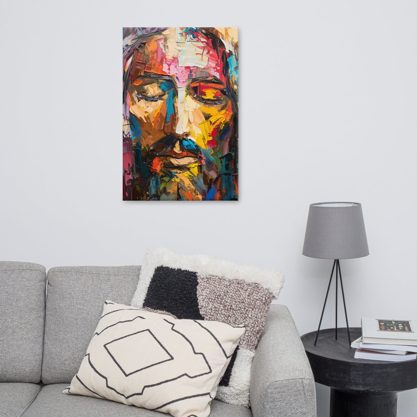 Rainbow Christ | Canvas Print