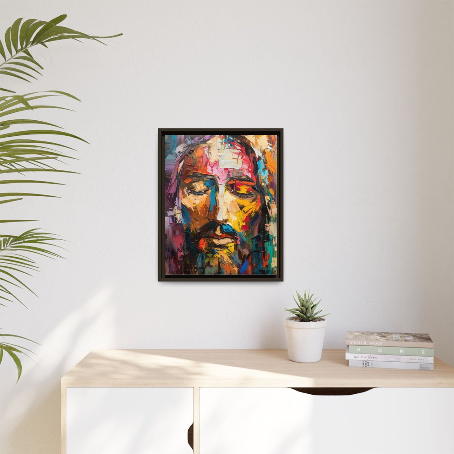 Rainbow Christ | Canvas Print