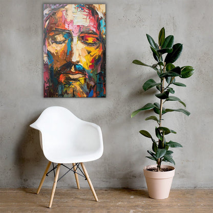 Rainbow Christ | Canvas Print