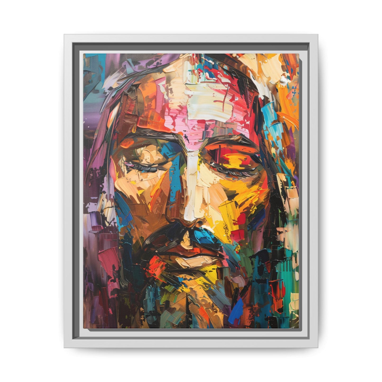 Rainbow Christ | Canvas Print