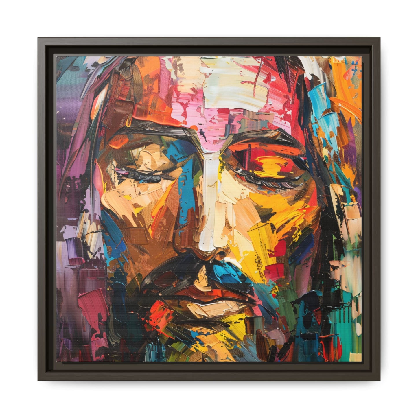 Rainbow Christ | Canvas Print