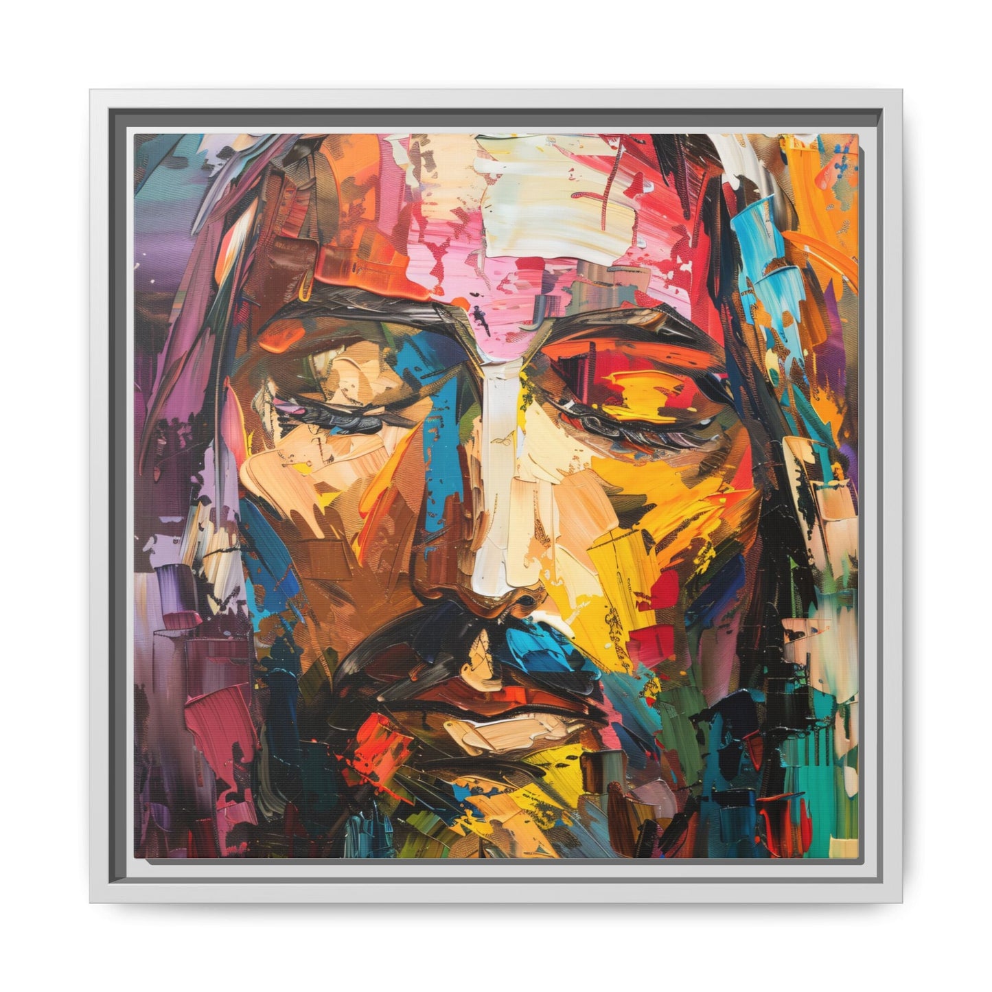 Rainbow Christ | Canvas Print