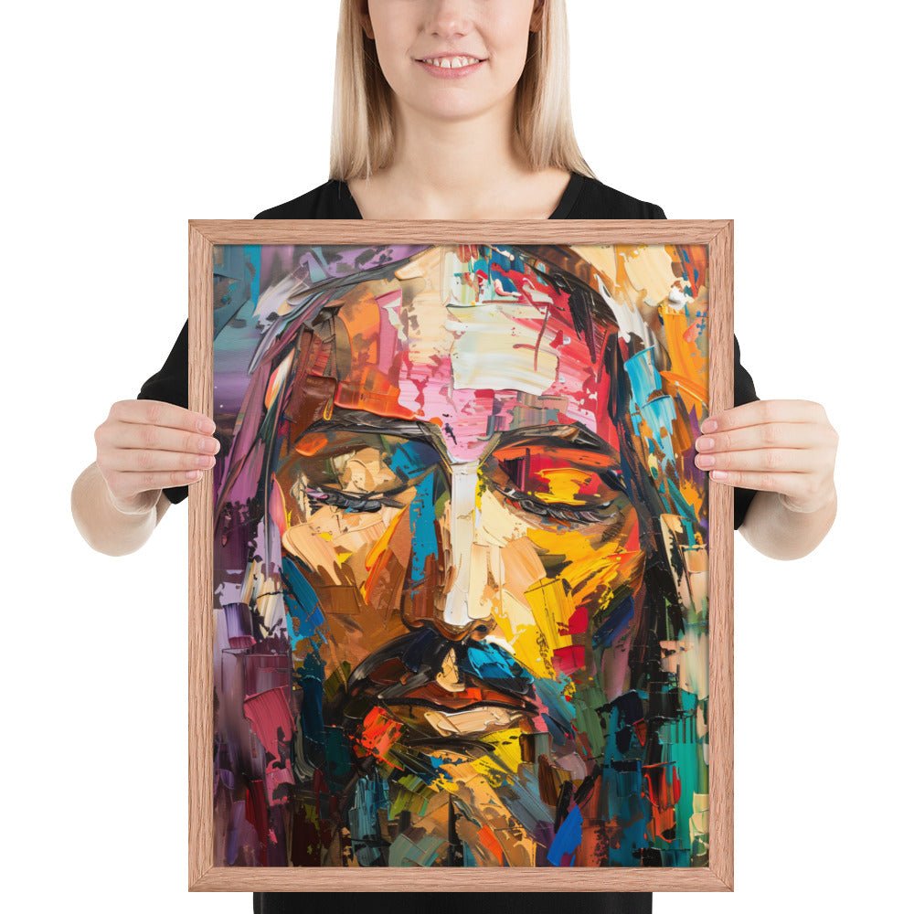 Rainbow Christ Fine Art Print - ChristVisions