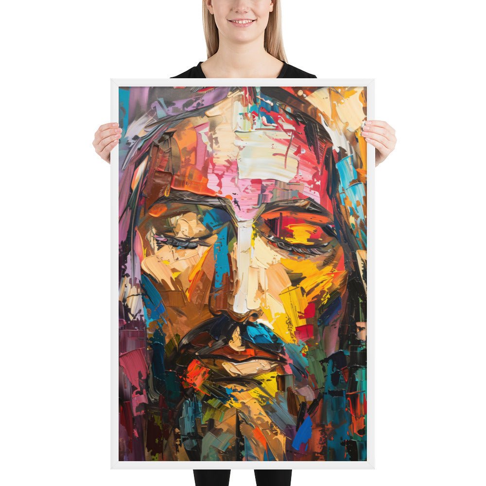 Rainbow Christ Fine Art Print - ChristVisions