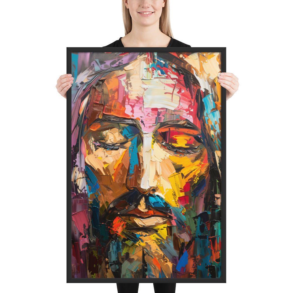 Rainbow Christ Fine Art Print - ChristVisions