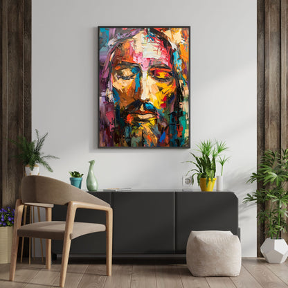 Rainbow Christ Fine Art Print - ChristVisions