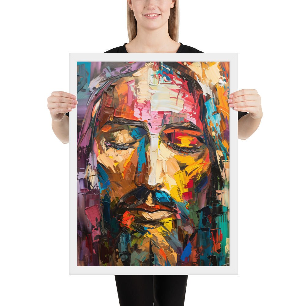Rainbow Christ Fine Art Print - ChristVisions