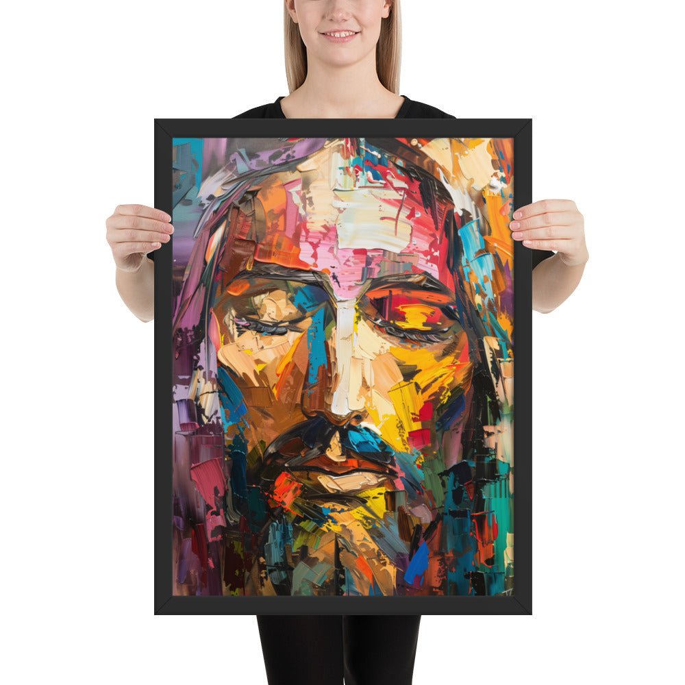 Rainbow Christ Fine Art Print - ChristVisions