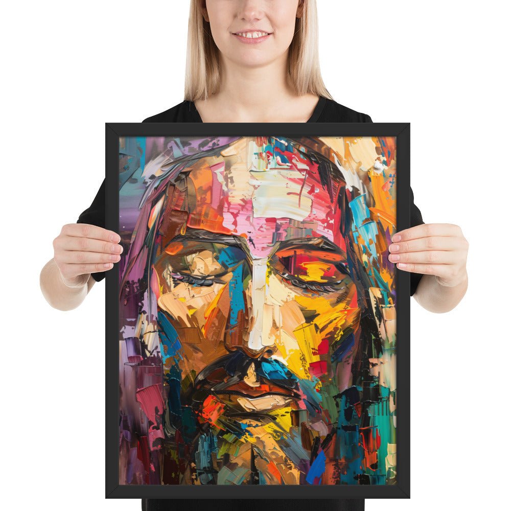 Rainbow Christ Fine Art Print - ChristVisions