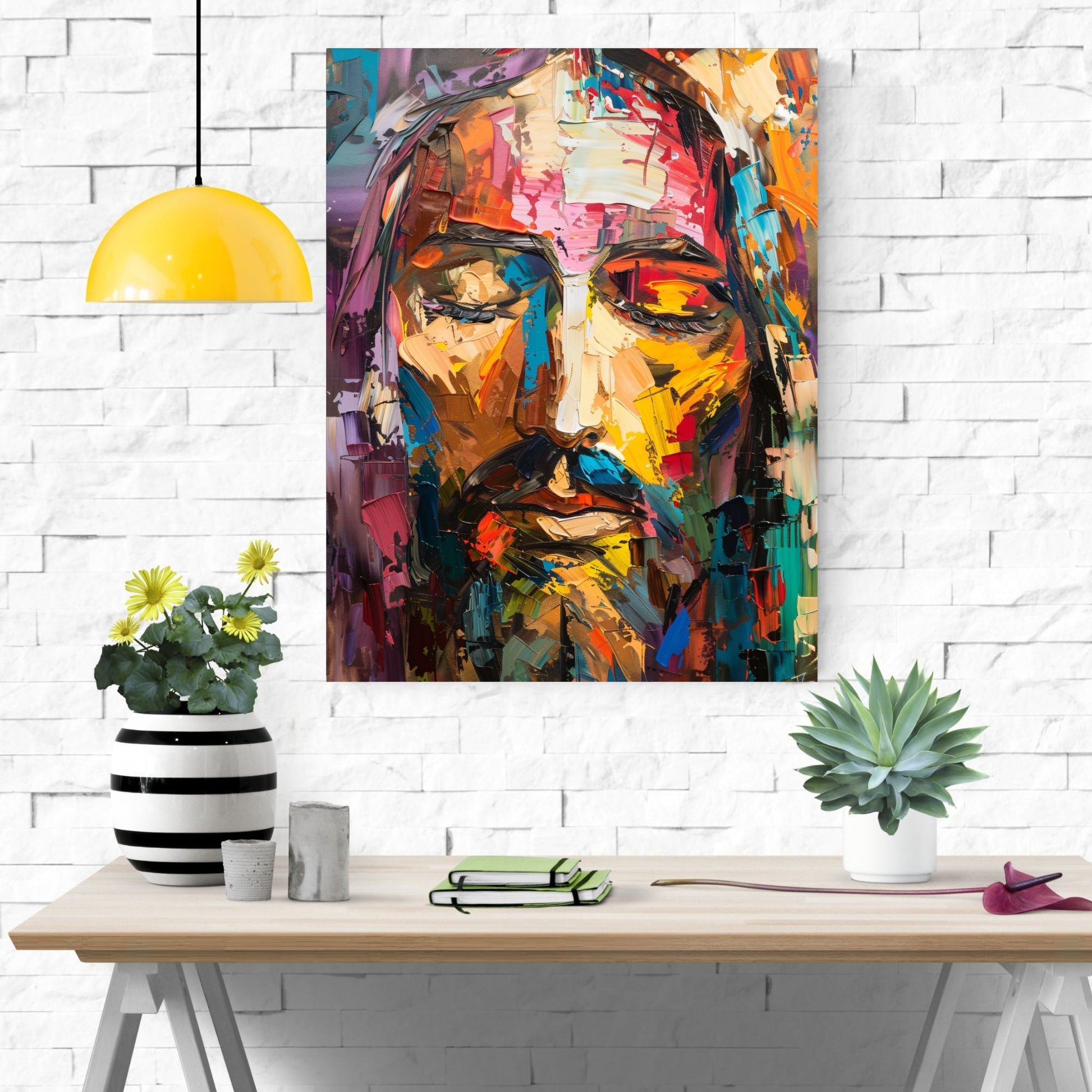 Rainbow Christ Fine Art Print - ChristVisions