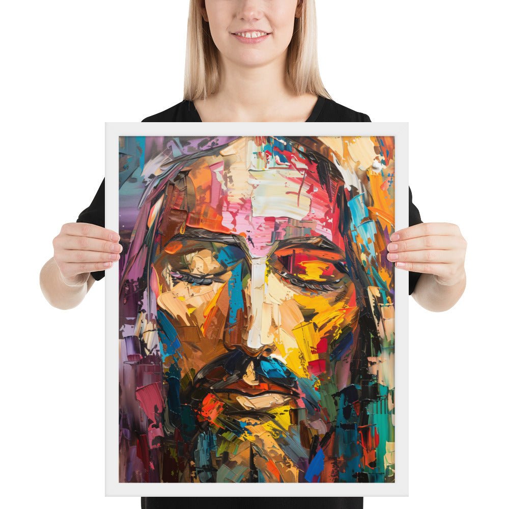 Rainbow Christ Fine Art Print - ChristVisions