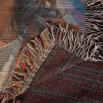 Rejoice In The Lord Jesus | Woven Throw Blanket