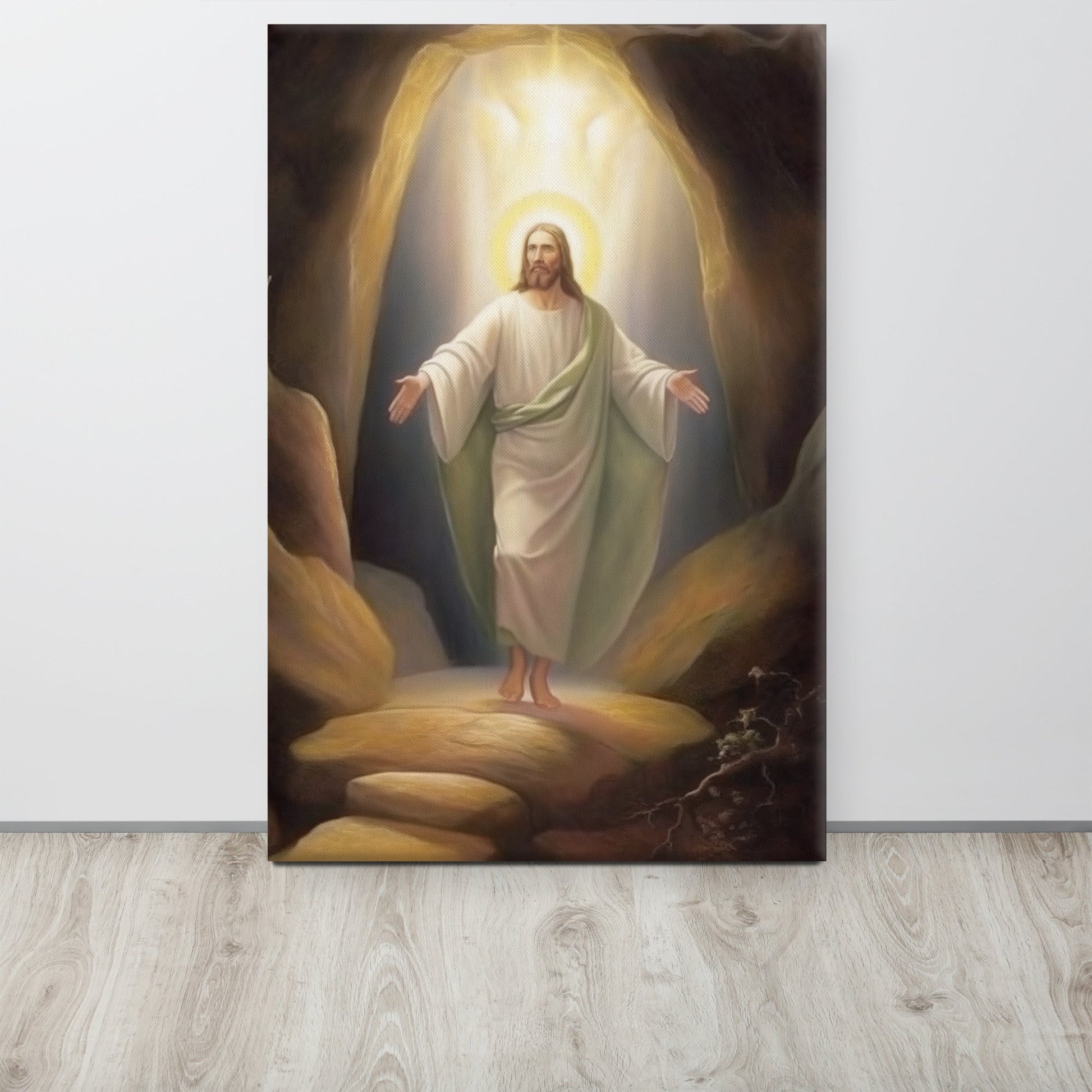 Resurrected Christ Canvas Print - ChristVisions