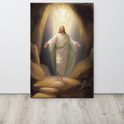 Resurrected Christ Canvas Print - ChristVisions