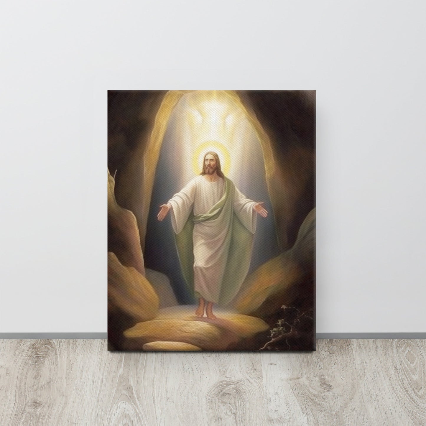Resurrected Christ Canvas Print - ChristVisions