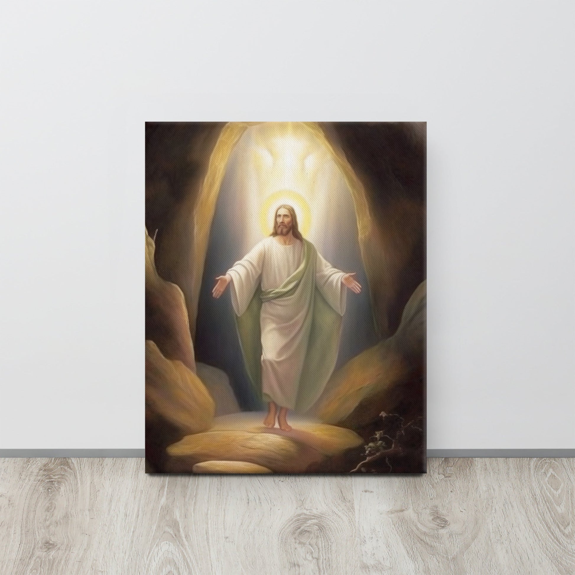 Resurrected Christ Canvas Print - ChristVisions