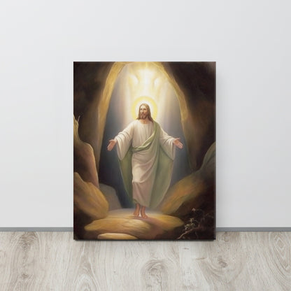 Resurrected Christ Canvas Print - ChristVisions