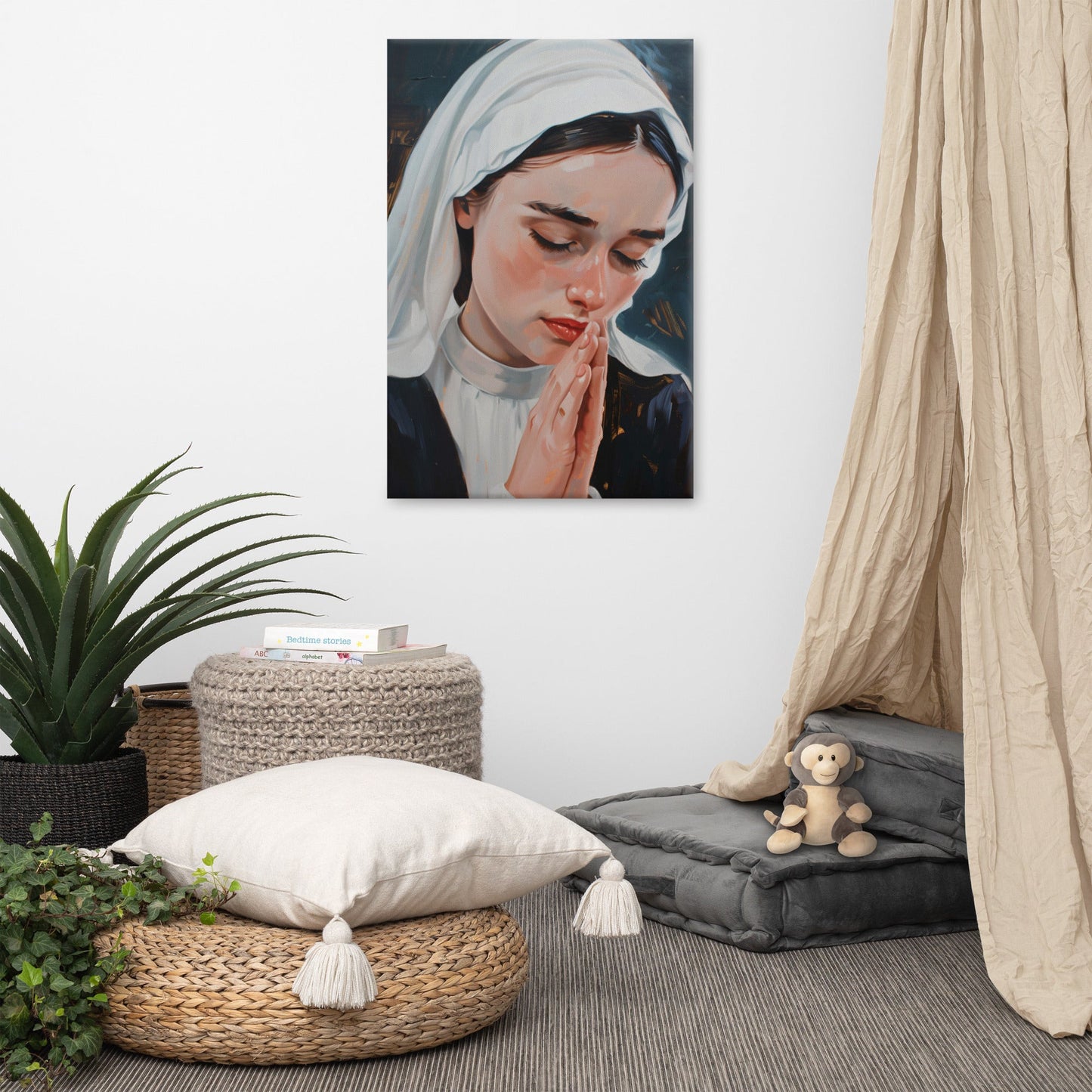 Saint Bernadette Soubirous | Canvas Print