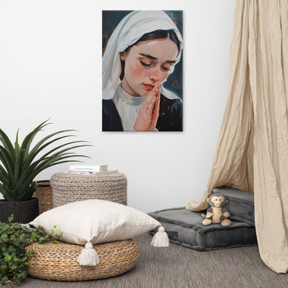 Saint Bernadette Soubirous | Canvas Print