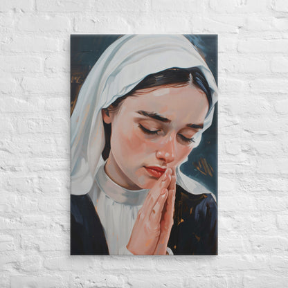 Saint Bernadette Soubirous | Canvas Print