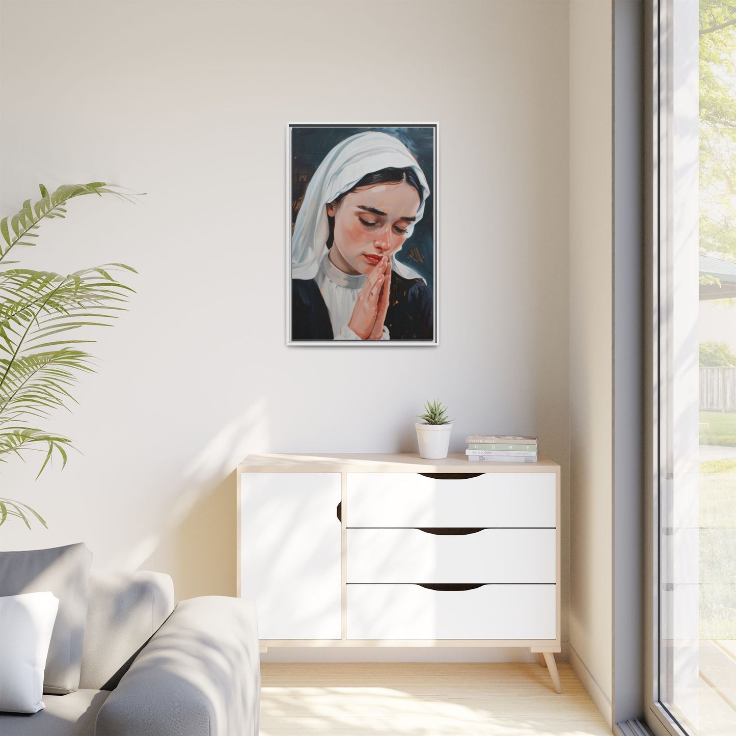 Saint Bernadette Soubirous | Canvas Print