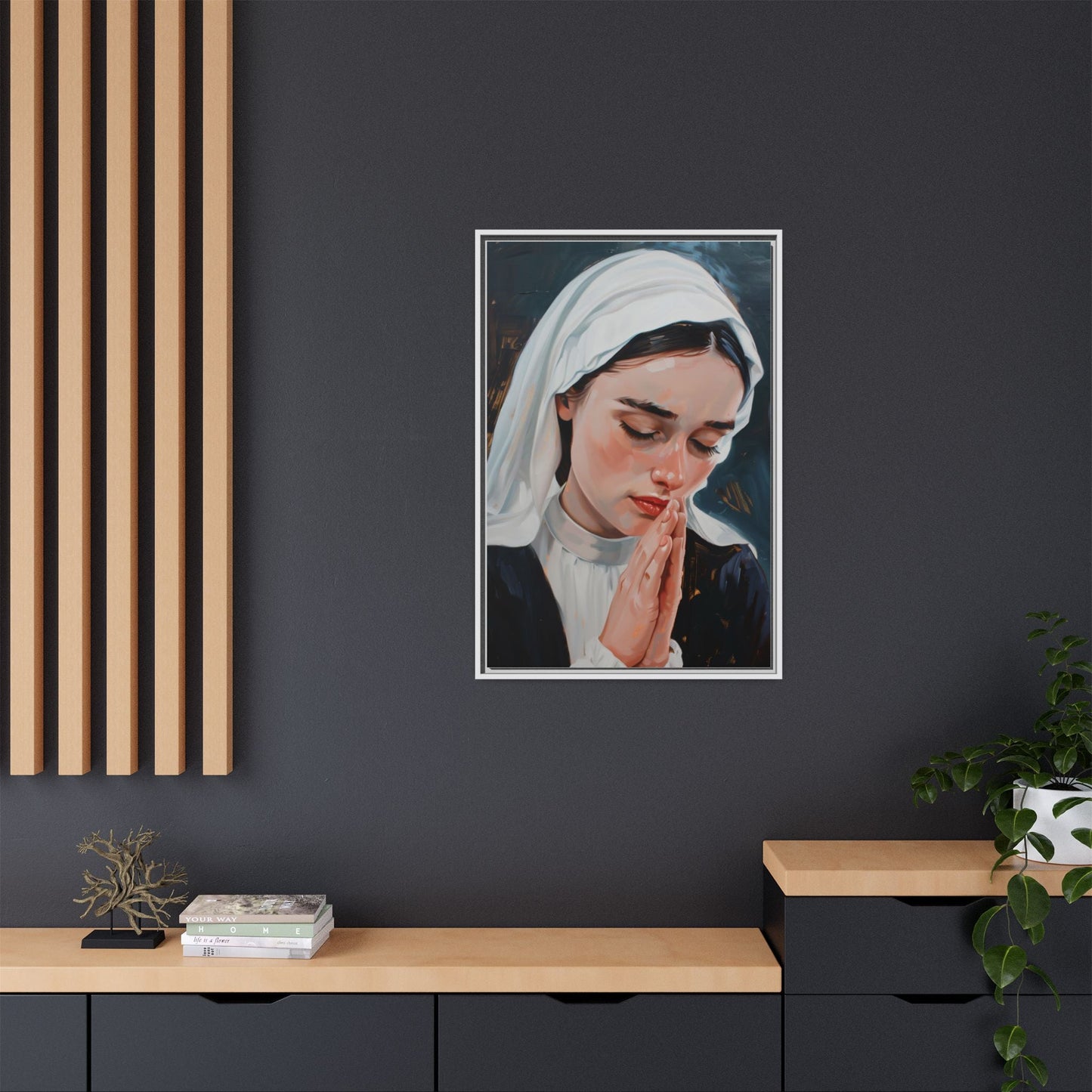 Saint Bernadette Soubirous | Canvas Print