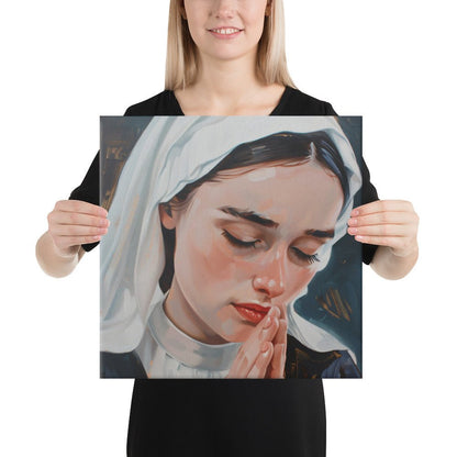 Saint Bernadette Soubirous | Canvas Print