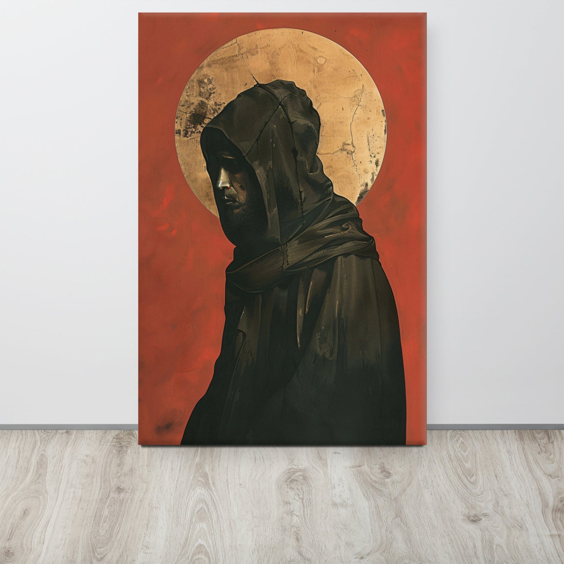 Saint Francis Contemplative Canvas Print - ChristVisions