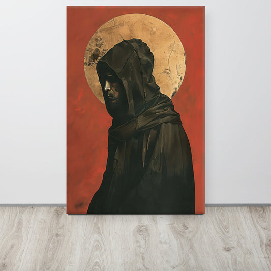 Saint Francis Contemplative Canvas Print - ChristVisions