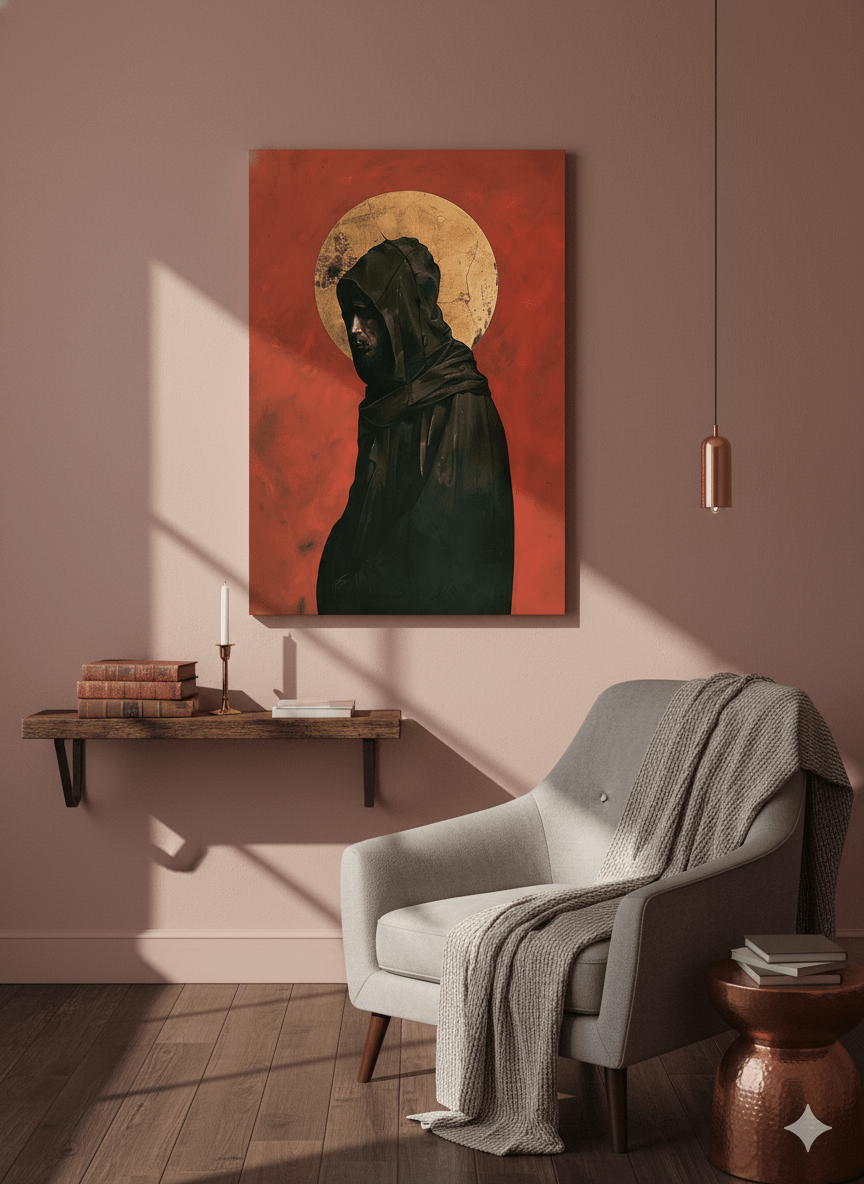 Saint Francis Contemplative Canvas Print - ChristVisions