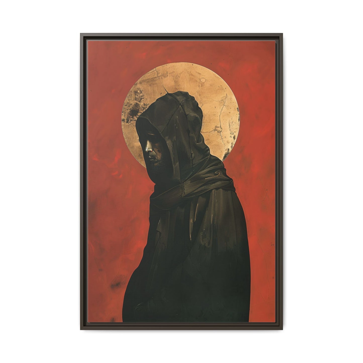 Saint Francis Contemplative | Canvas Print