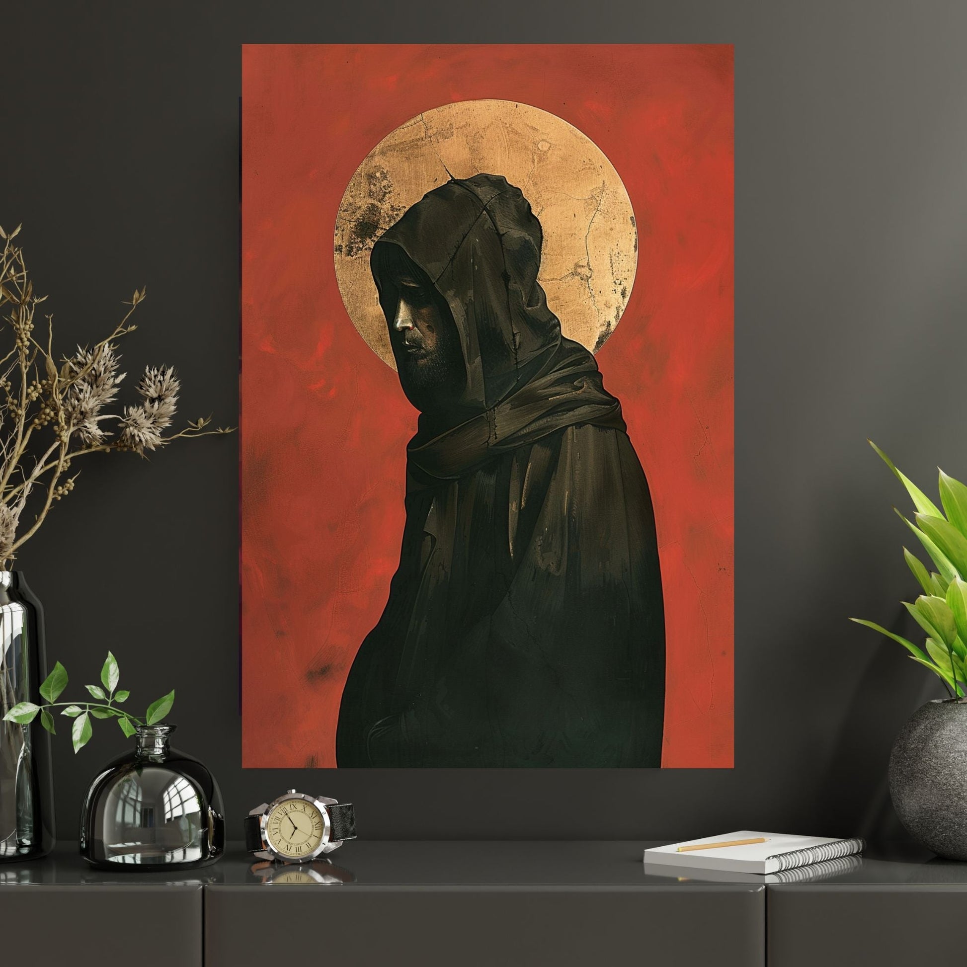 Saint Francis Contemplative Fine Art Print - ChristVisions