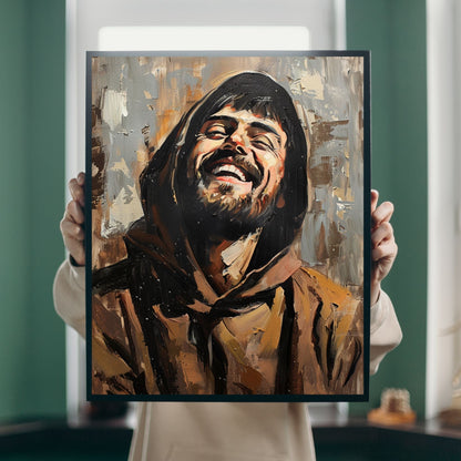Saint Francis Rejoicing Fine Art Print - ChristVisions