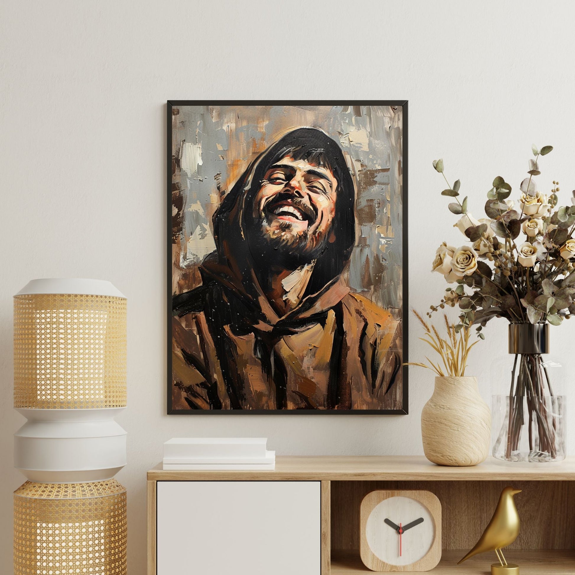 Saint Francis Rejoicing Fine Art Print - ChristVisions