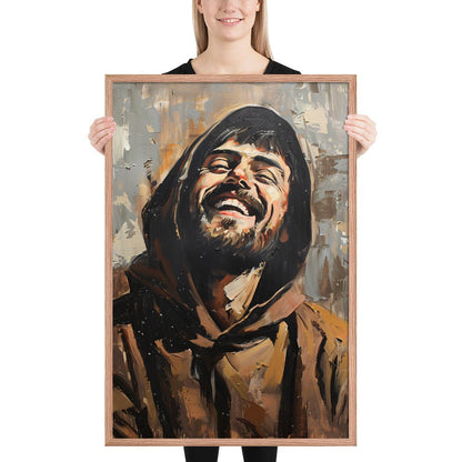 Saint Francis Rejoicing Fine Art Print - ChristVisions