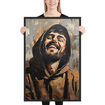 Saint Francis Rejoicing Fine Art Print - ChristVisions