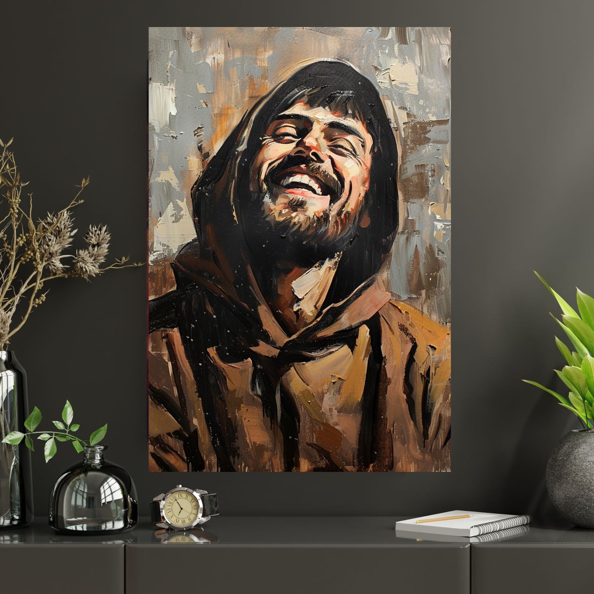 Saint Francis Rejoicing Fine Art Print - ChristVisions