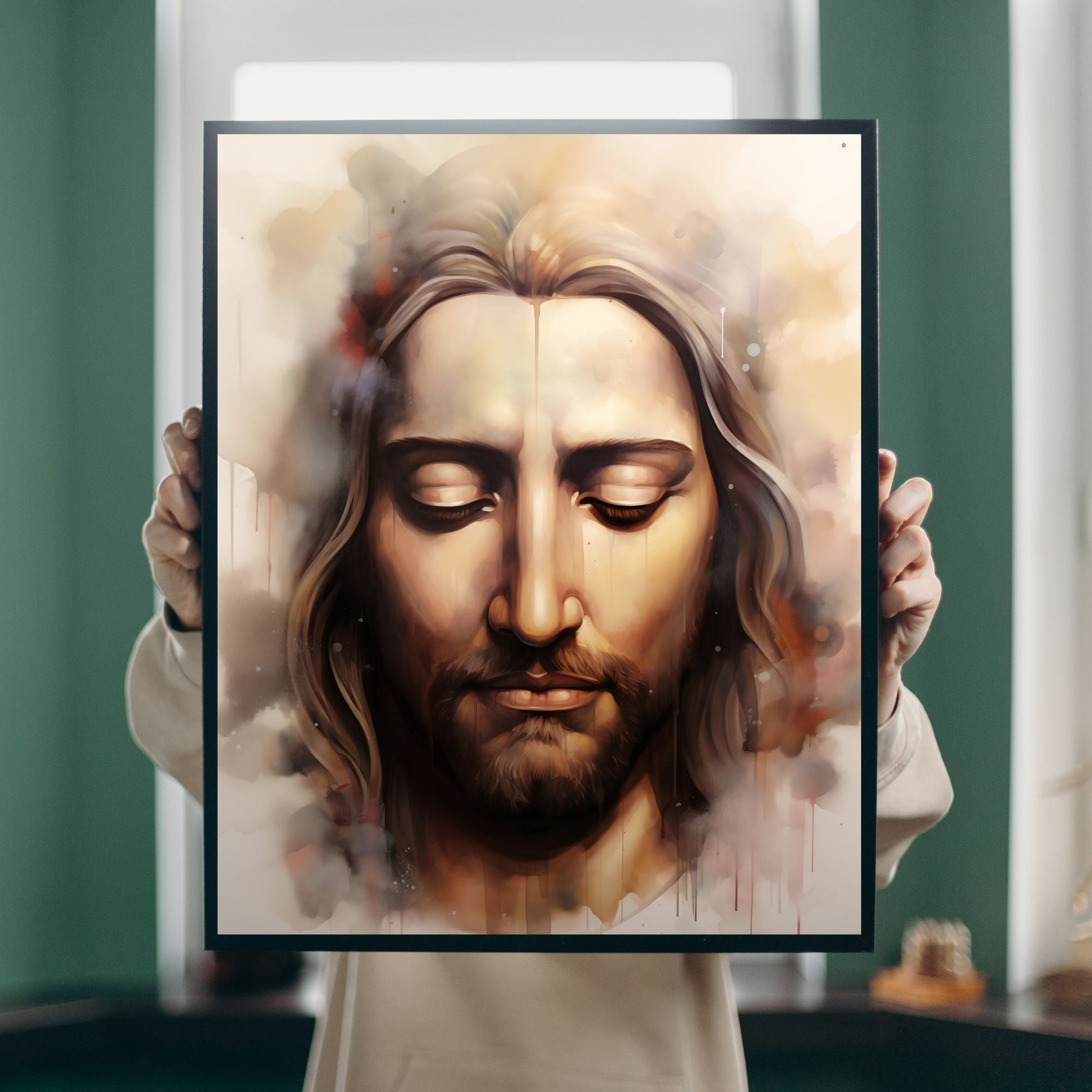 Silent Prayer Fine Art Print - ChristVisions