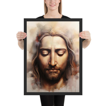 Silent Prayer Fine Art Print - ChristVisions